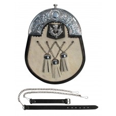 Full Dress Leather Sporran Bag Scottish highland