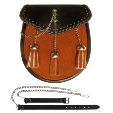 Sami Dress Leather Sporran Bag Scottish highland
